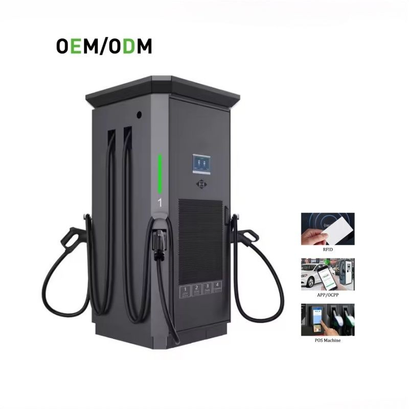 240kw Factory Fast Powered DC Electric Vehicle EV Charger Floor-Standing Charge Pile