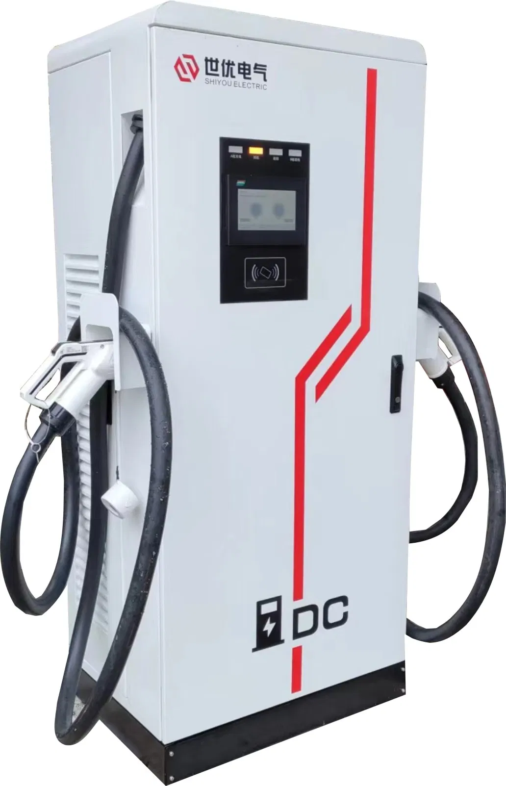 Ultra Fast EV Charging Pile 160kw Emobility Highway Charger Point Dual DC Gun