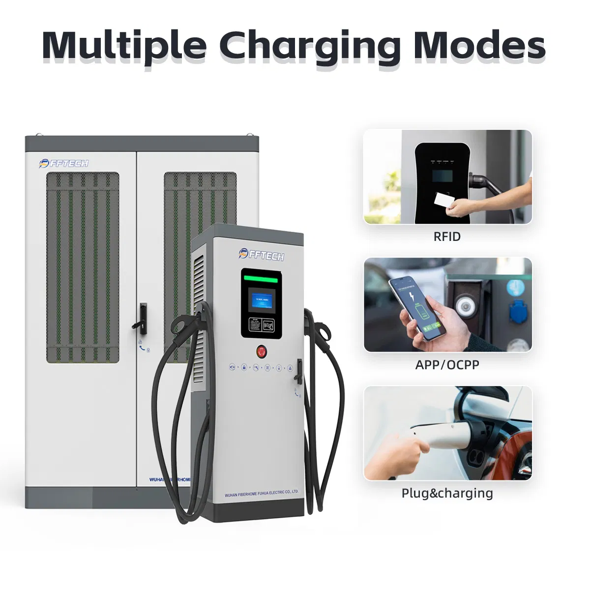 High-Power Electric Vehicle Charger with 5m Fast Charging Cable