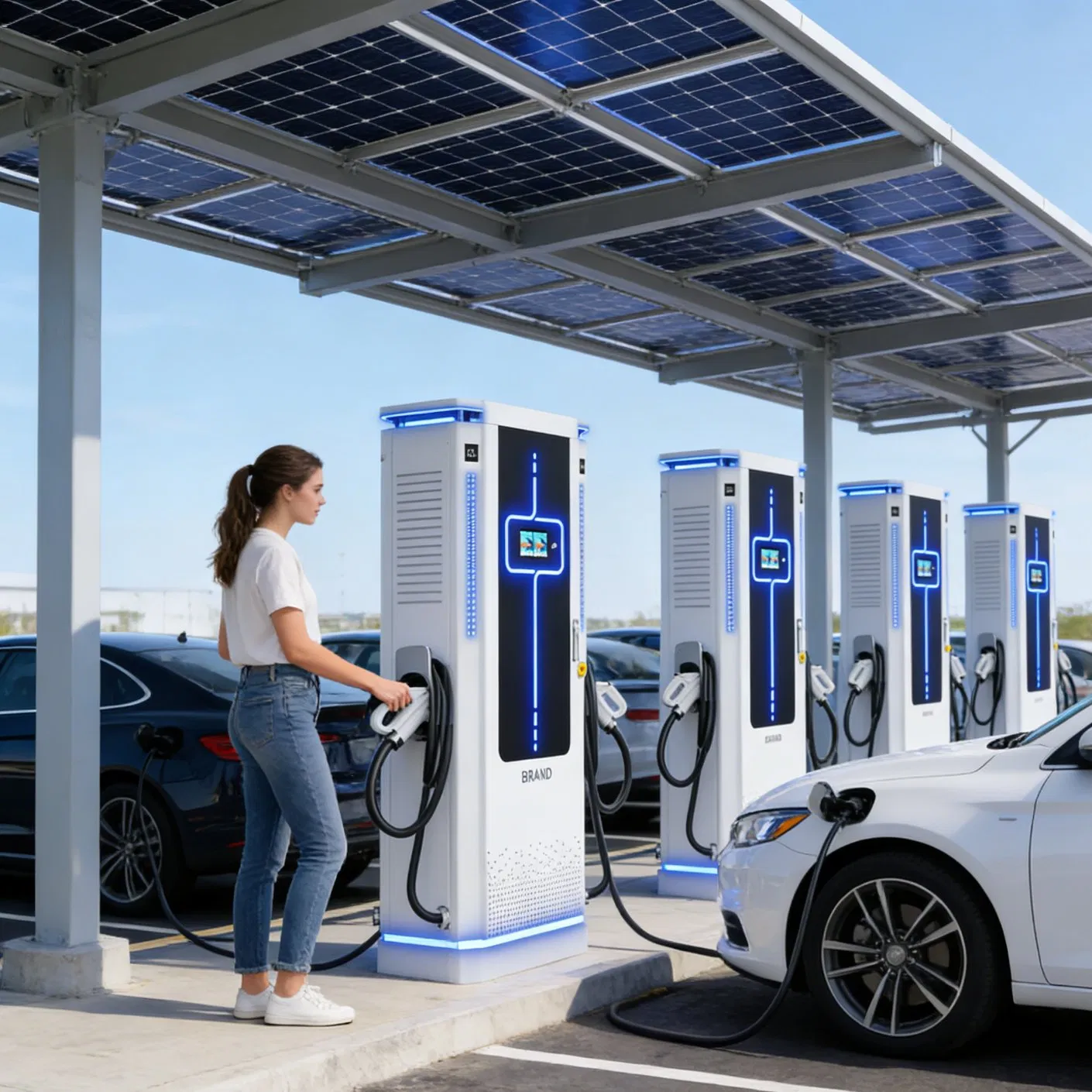 Smart Compliant Grant CCS2 TUV Rapid Public UK EV Charger DC Fast Station Ocpp London