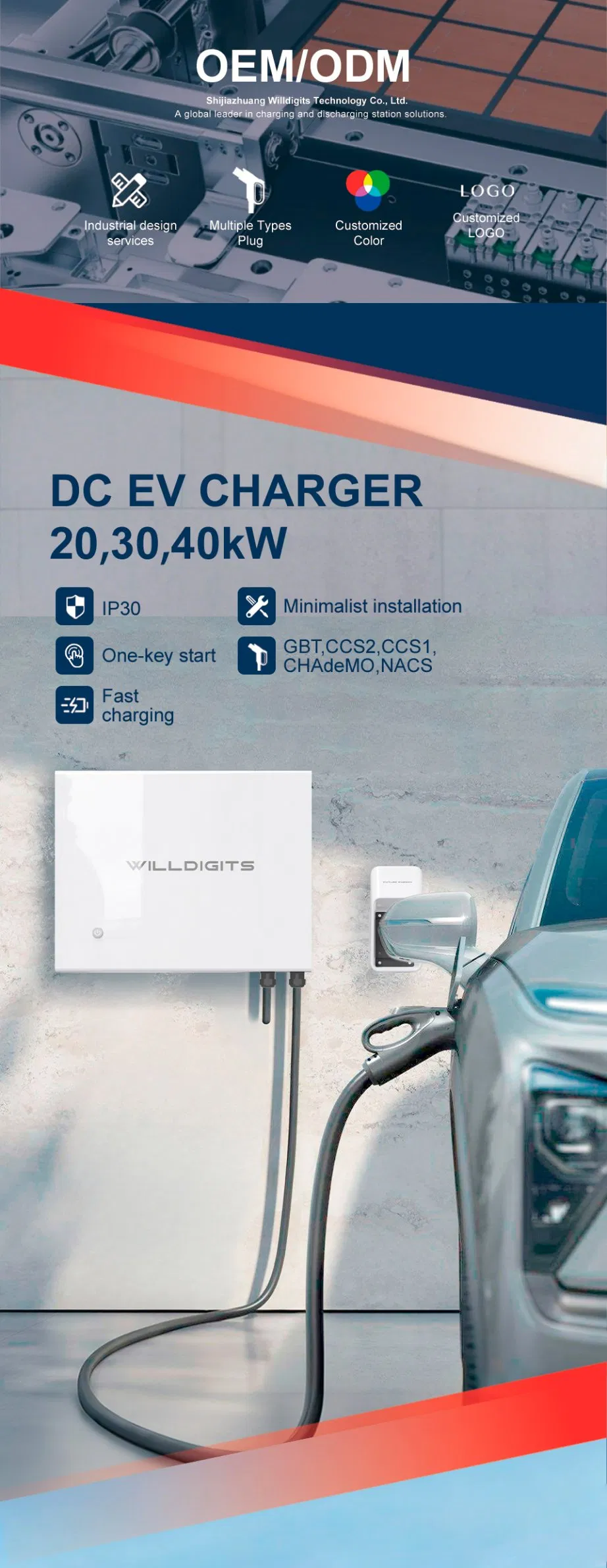 DC Fast EV Charging Station