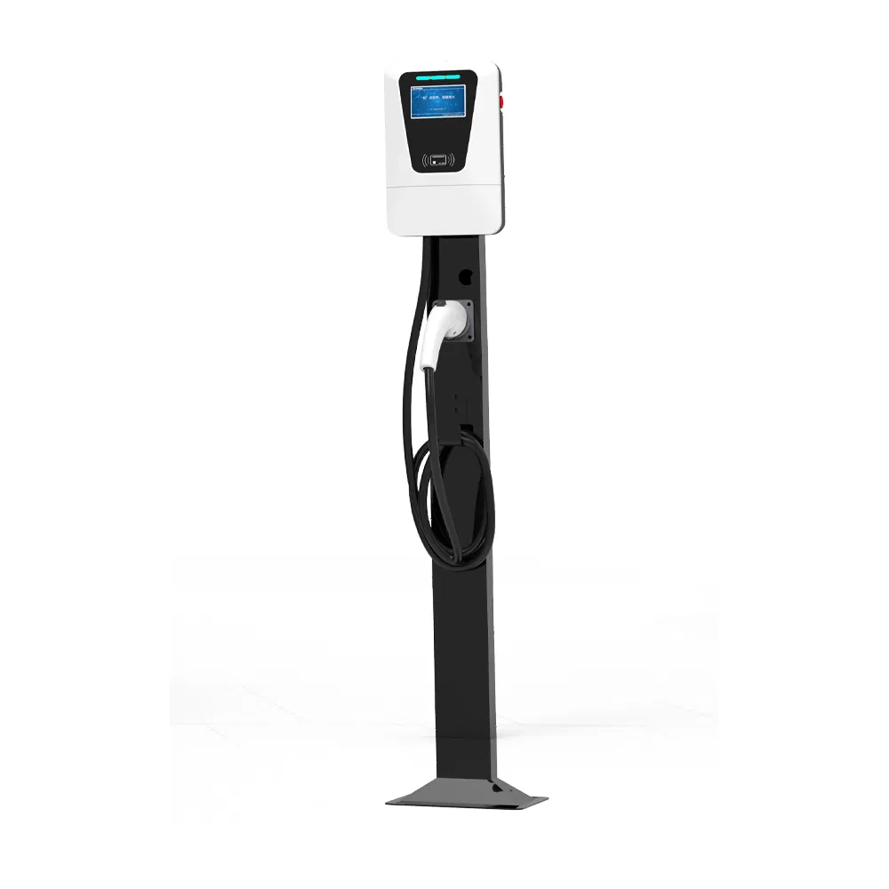 Public Charging Station with Multiple EV Charging Ports