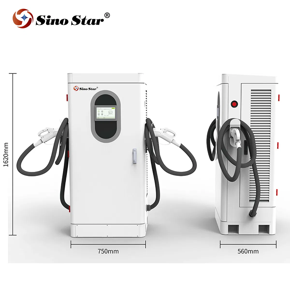 Commercial Public DC EV Fast Charging Stations 60kw Best Deal for EU UK Smart EV Charger
