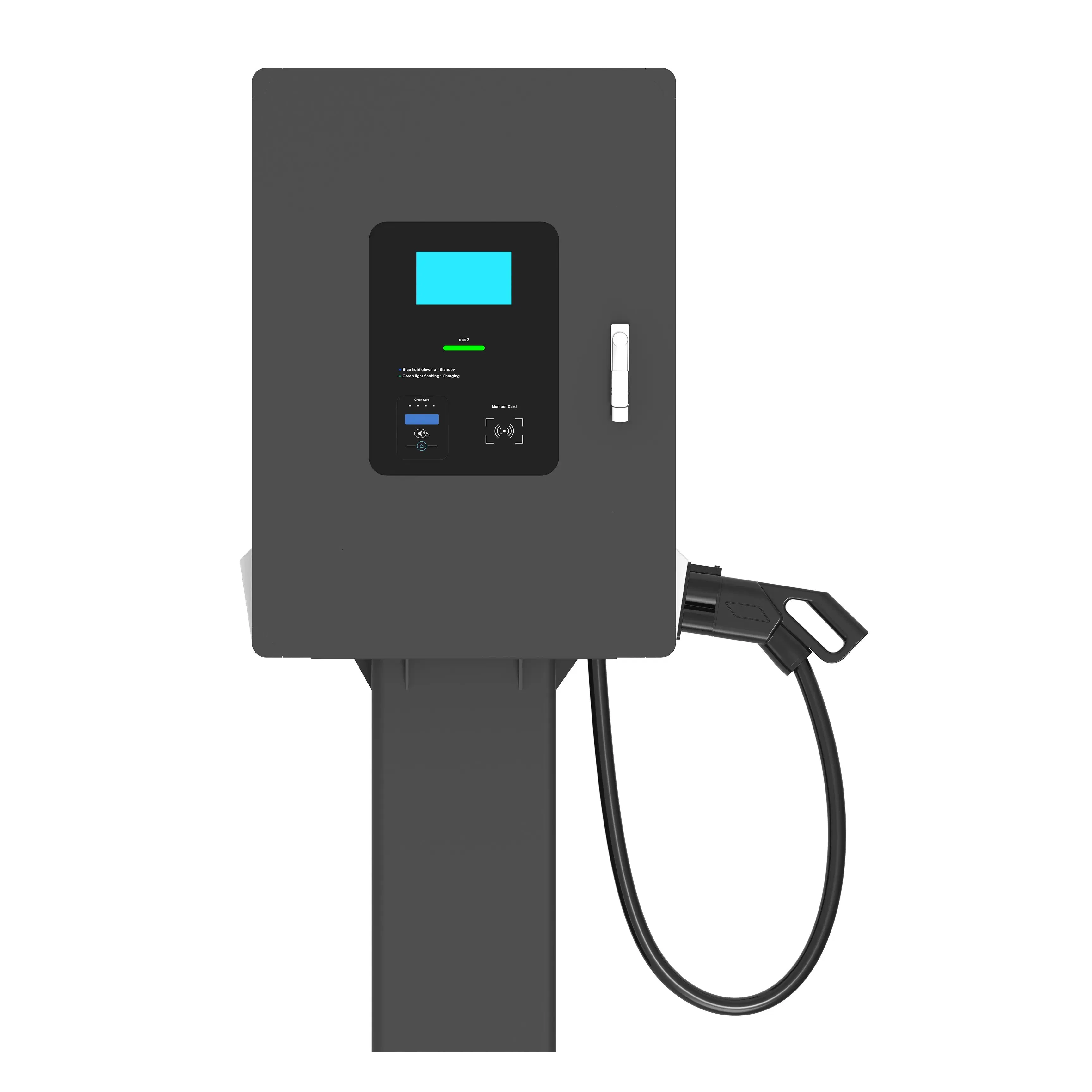 Public Use Floor Type DC Fast EV Charging Pile 20kw 30kw 40kw CCS2 DC EV Charger Station