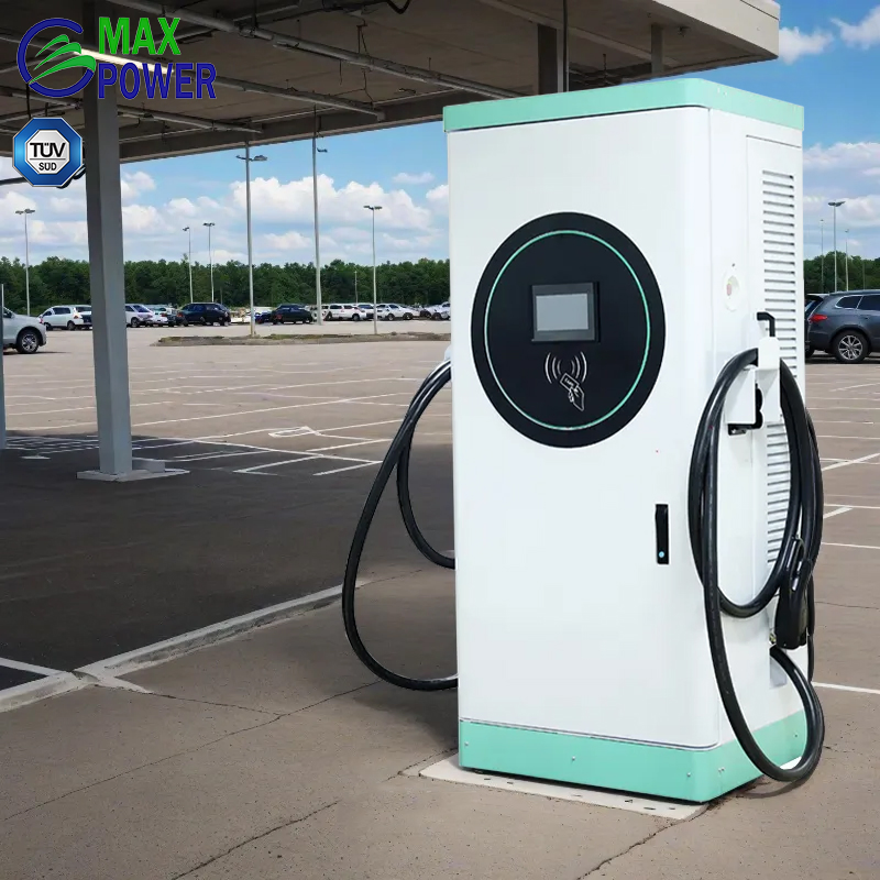 Maxpower 60kw 80kw 90kw 120kw 150kw180kw DC Fast Charging Pile with LCD Touch Screen Commercial and Industrial DC EV Charger Station