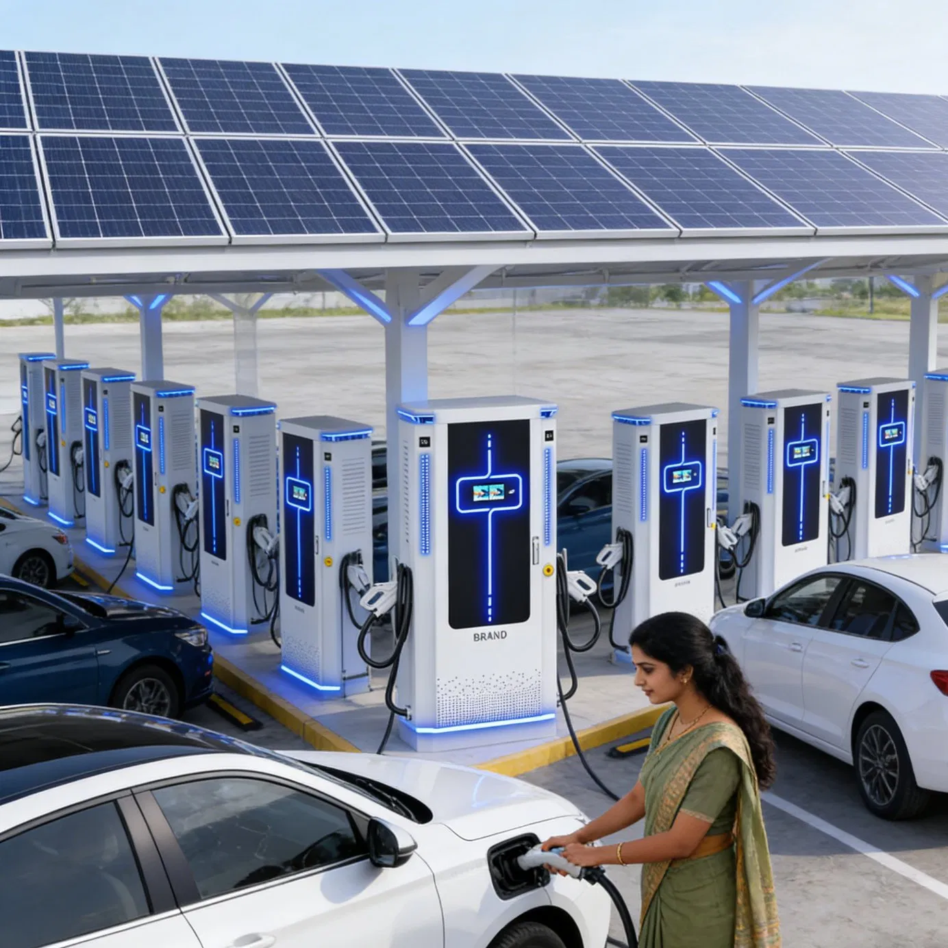 MID Certified Public Safe CCS2 Three Phase DC EV Charger Germany Ocpp Station