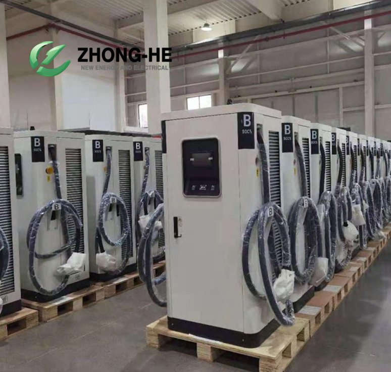Zhonghe 60kw Chademo CCS 120kw EV DC Fast Charging Station with Ocpp for Public Project DC Fast Charging Station