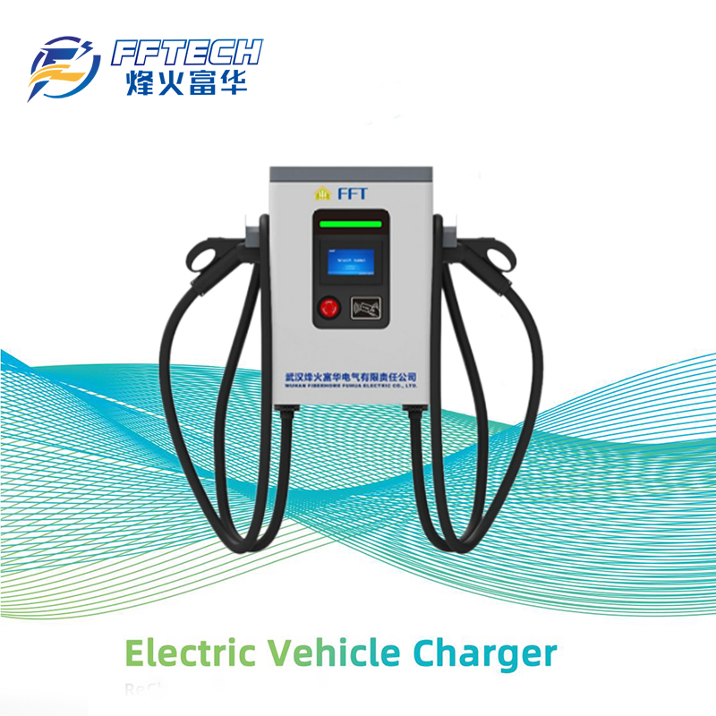 Smart High-Power AC Charger for Electric Vehicles Wall Installation