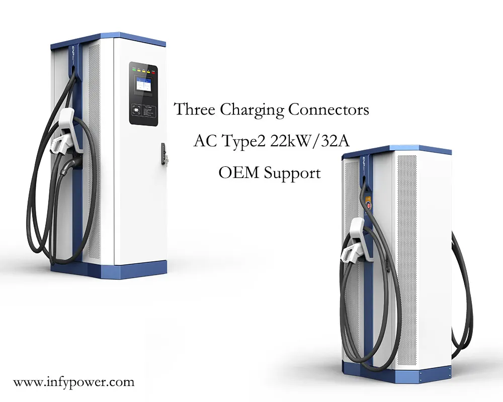 Fast EV Charger Side View