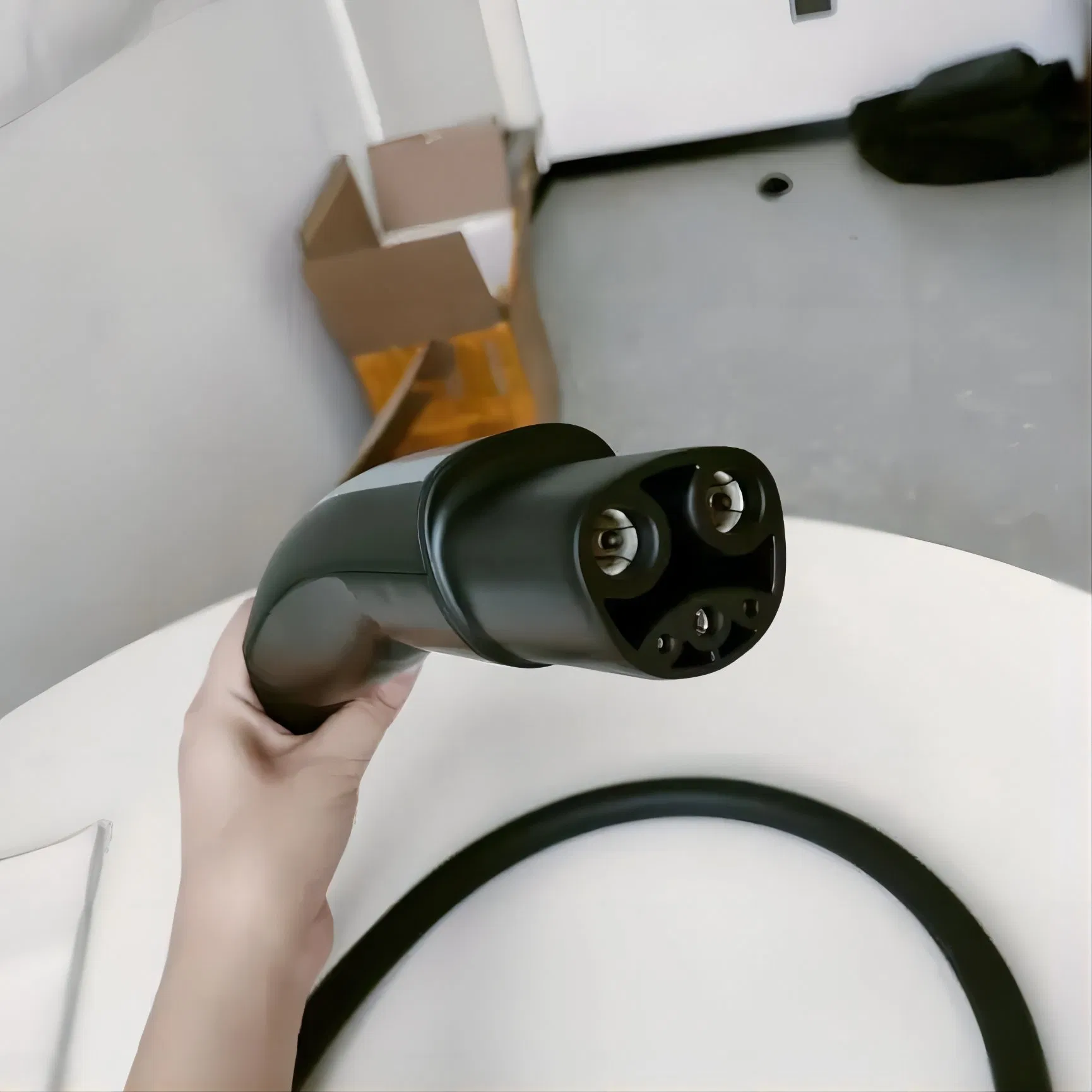 Factory Custom Connector for Tesla Charging Cable 5 M UL FCC 16A 32A 48A 80A Tesla EV Charger Plug North American Charging Standard Cable OEM ODM