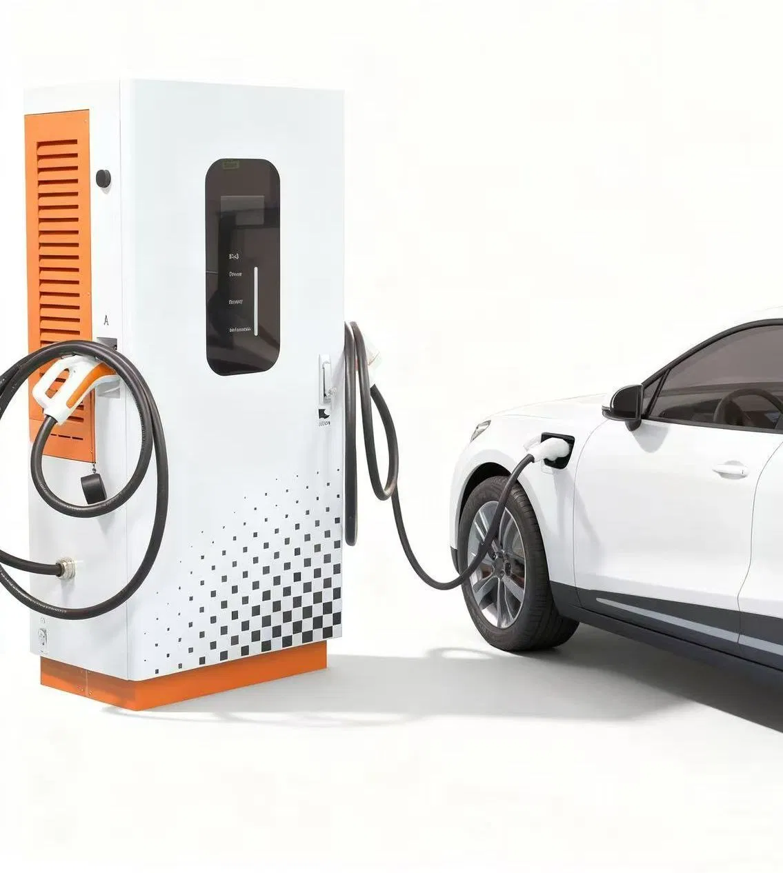 60kw High Performance Commercial Use DC EV Charging Station for Public Spaces