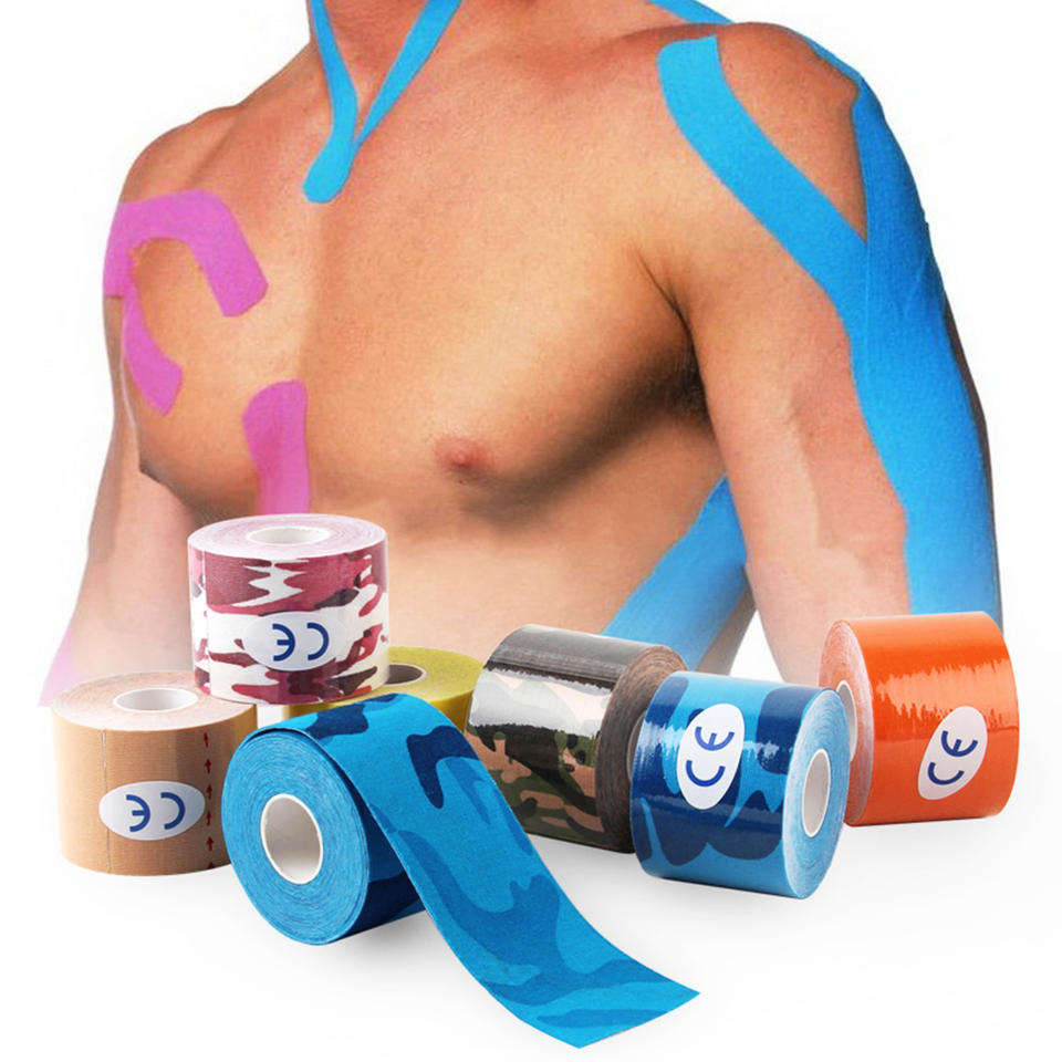 Kinesio Tape Hypoallergenic Cotton Kinesio Tape for Effective Sports Muscle Support