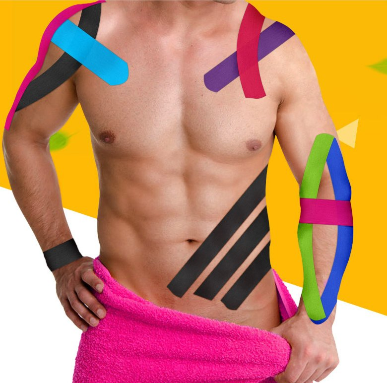 Wholesaler Sport Tape Therapy Kinesiology Tape for Body Muscle