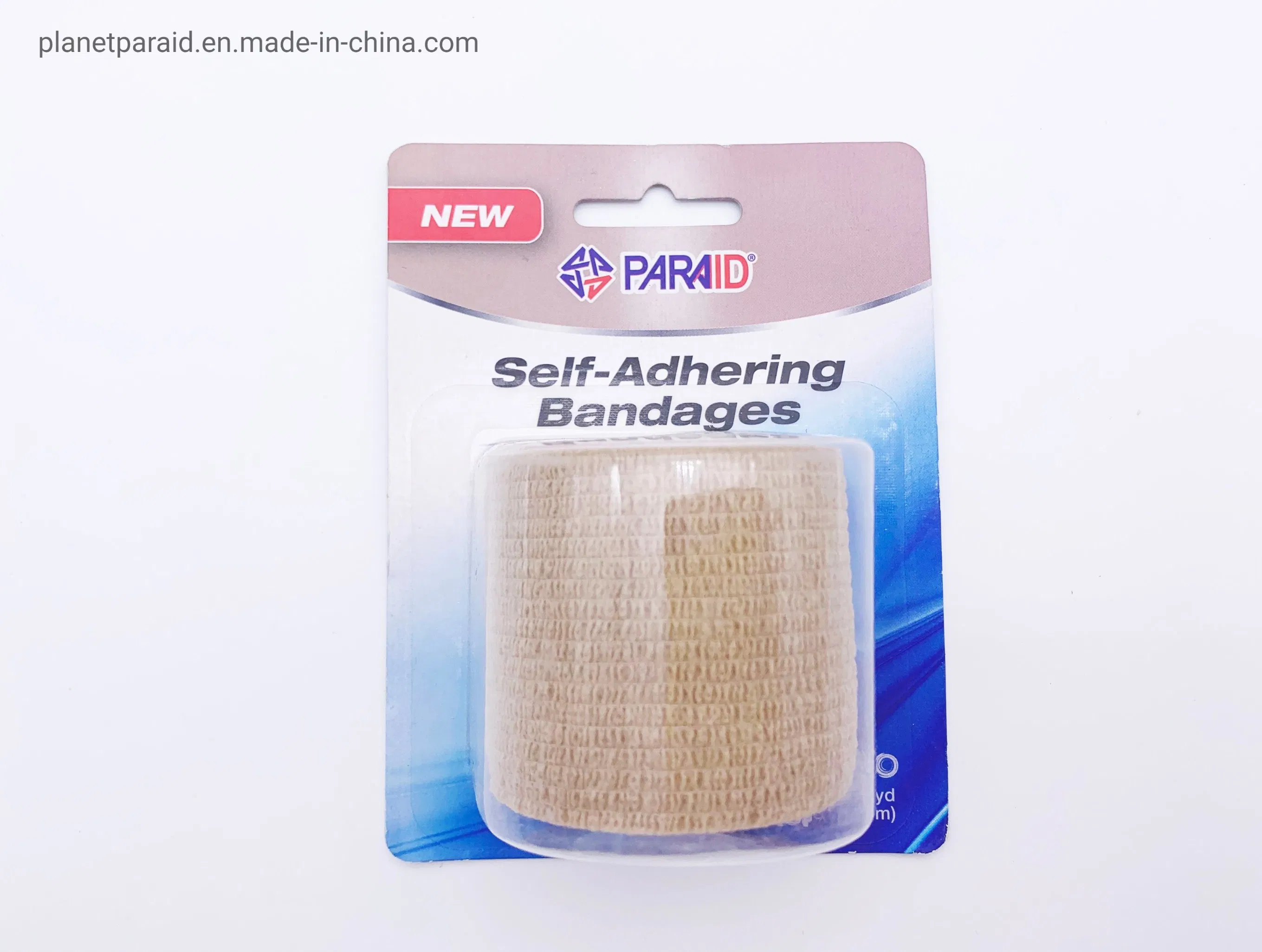 Colored Elastic Cohesive Nonwoven Latex Free 5cm*4.57m Self-Adhering Bandage for Adult