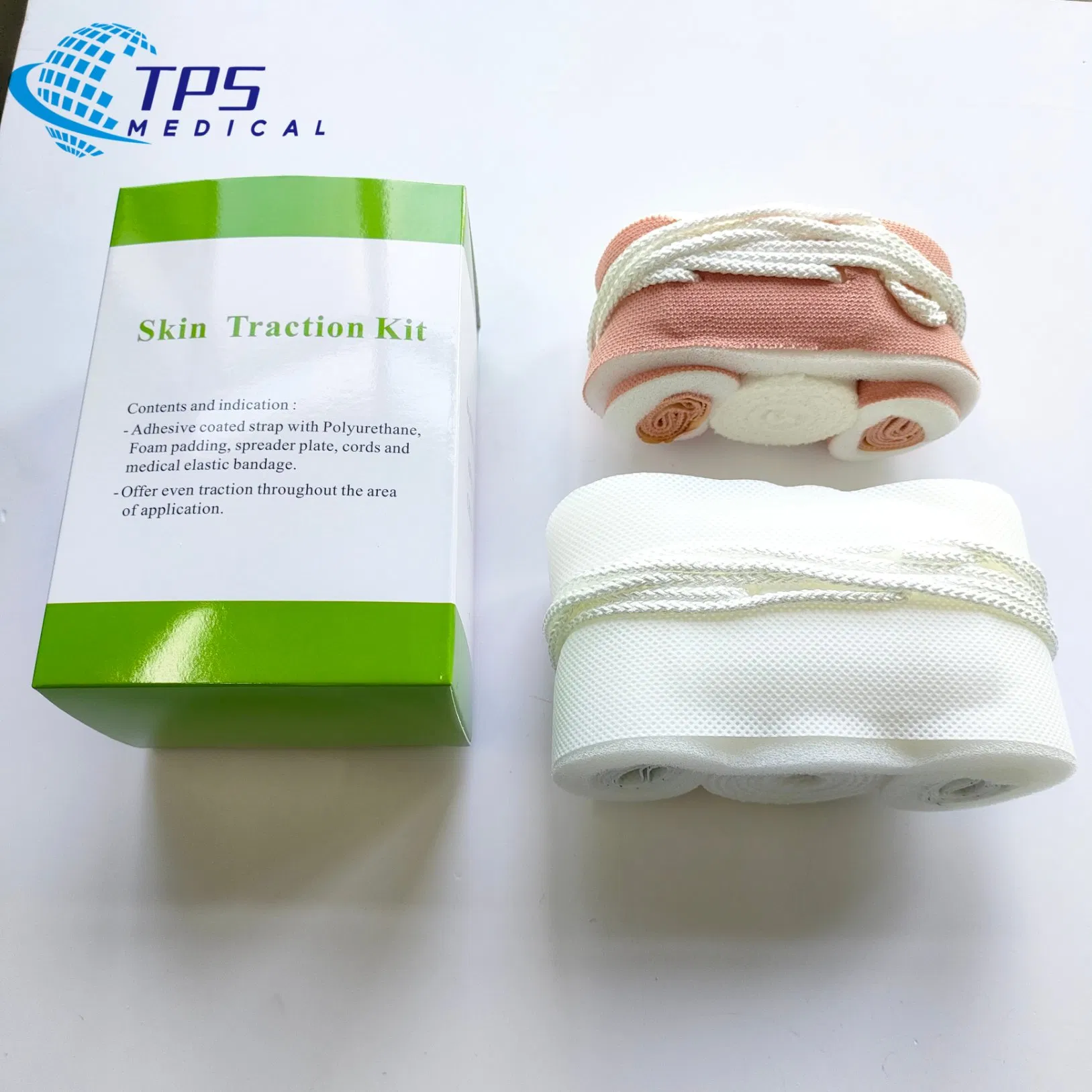 High-Quality Low-Allergenicity Skin Traction Kit Bandages, Available in Adult and Children's Sizes