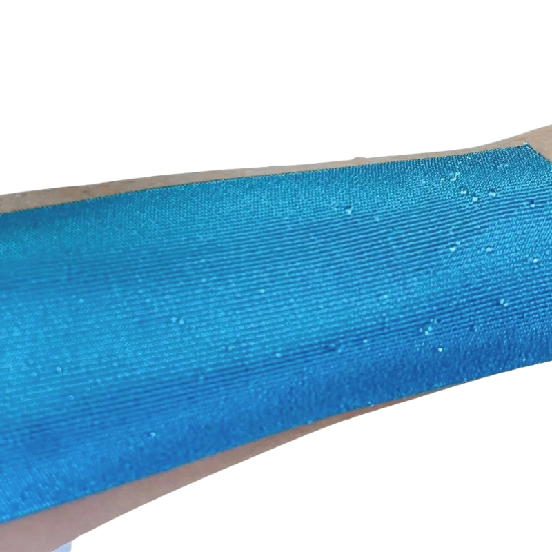 Water-Resistant Rayon Synthetic Kinesiology Tape for High-Intensity Training