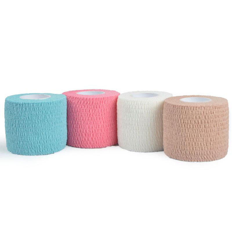 OEM/ODM Medical-Grade Cotton Cohesive Bandage Self-Adhesive Elastic Bandage with Latex Free