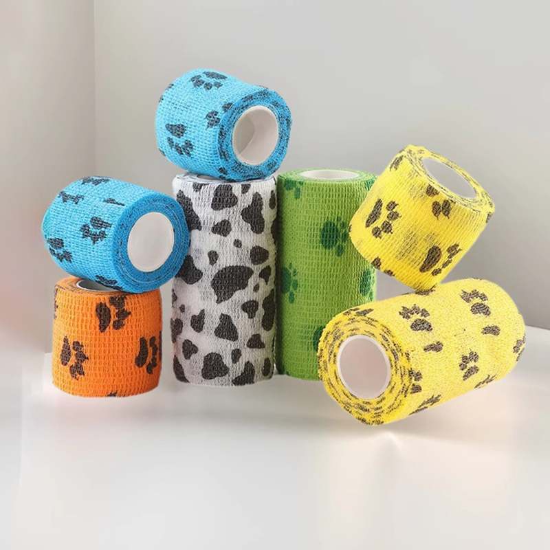 Chain Stores Certified Supplier Cohesive Bandage with High Elastic