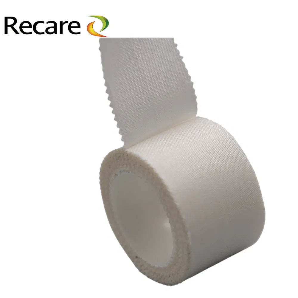 pink rayon tape hypoallergenic medical surgical silk tape