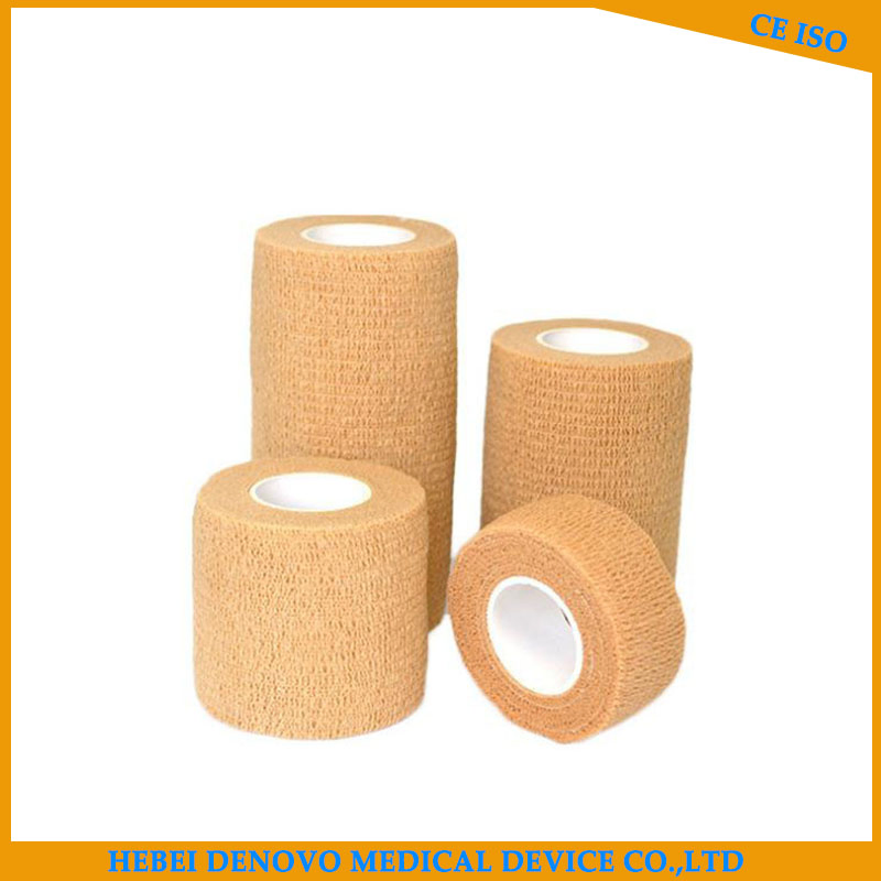 Latex Free Self Adherent Cohesive Wrap Bandages