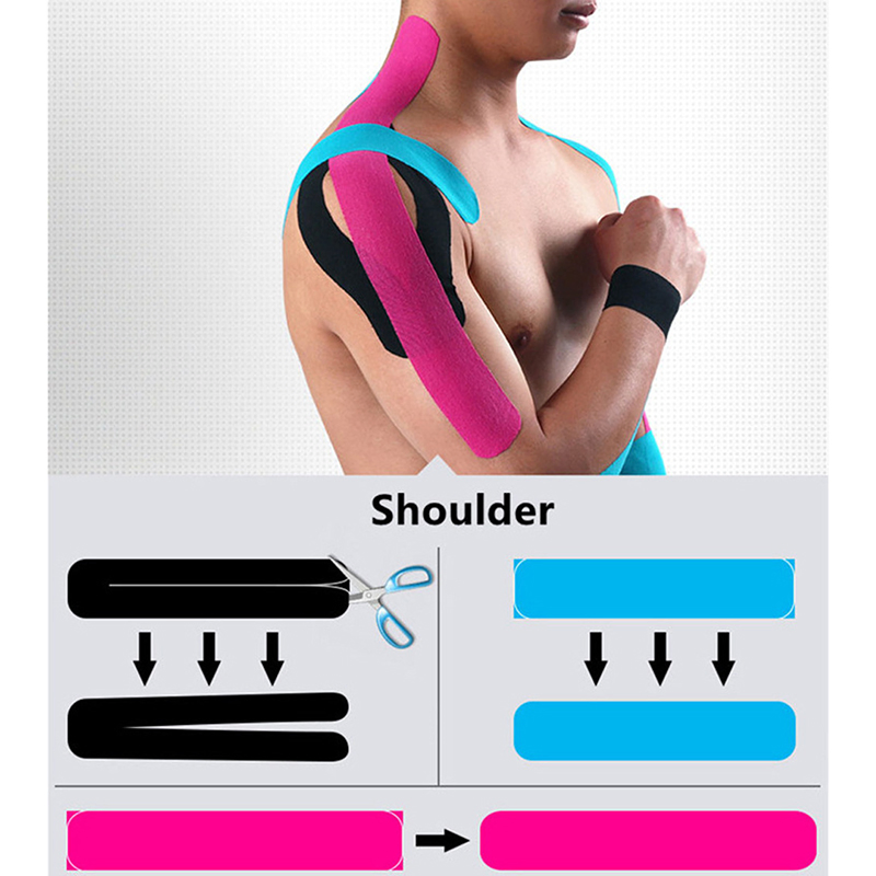 Wholesaler Sport Tape Therapy Kinesiology Tape for Body Muscle
