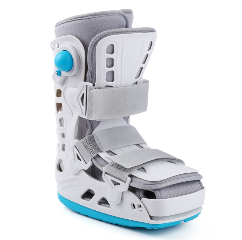 Air Boot Short Cam Boot Orthopedic Walking Boot for Sprained Ankle with Air Pump