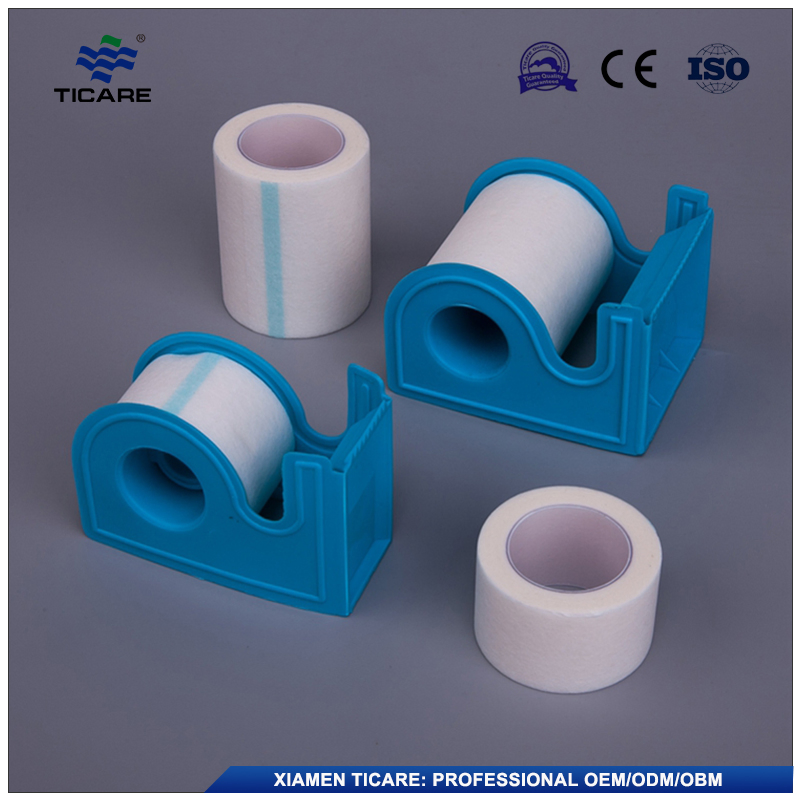 Non Woven Surgical Paper Assorted Sizes Non-Woven Tape Micropore Medical Tape