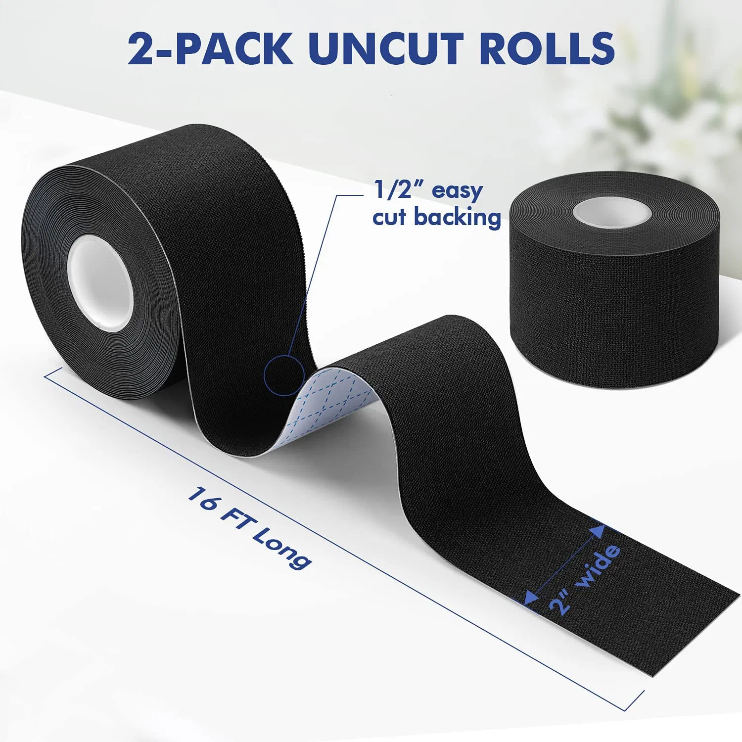 Water Resistant Kinesiology Tape for Physical Therapy Sports Athletes