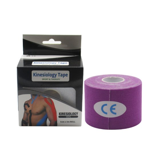 Cotton Plain Waterproof High Quality Muscle Therapy Kinesiology Tape Size 5cmx5m Sports Therapy Taping Kintape Ktape