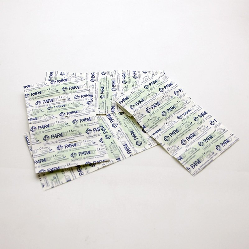 Custom 76X38mm Anti-Bacterial Sheer Assorted Neo Colors Adhesive Bandage