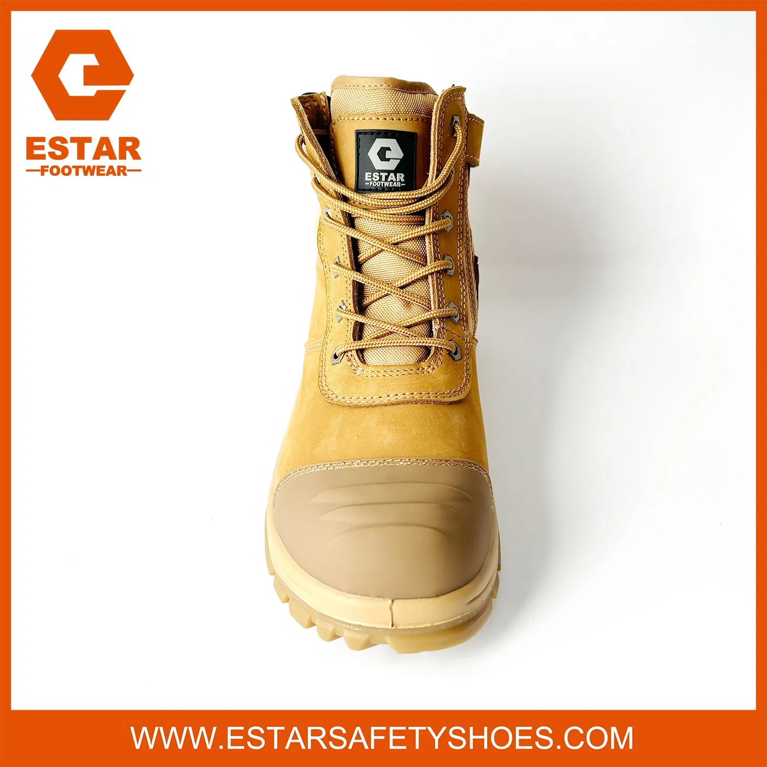 Wide Fitting Safety Shoes Heavy Duty Zip Sided Ankle Safety Boots