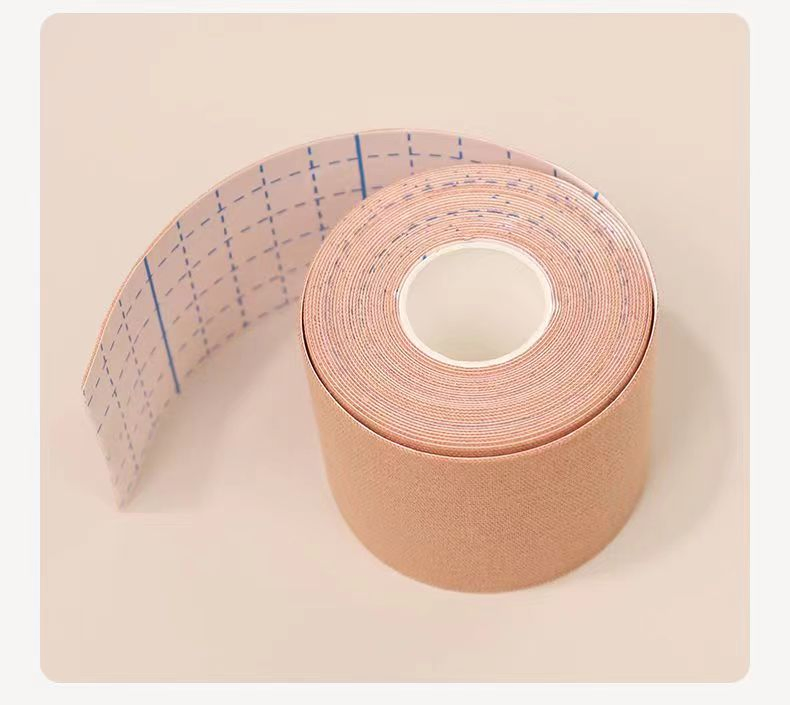 Water Ripple Acrylic Self-Adhesive Waterproof and Breathable Sports Muscle Patch Fabric Tape