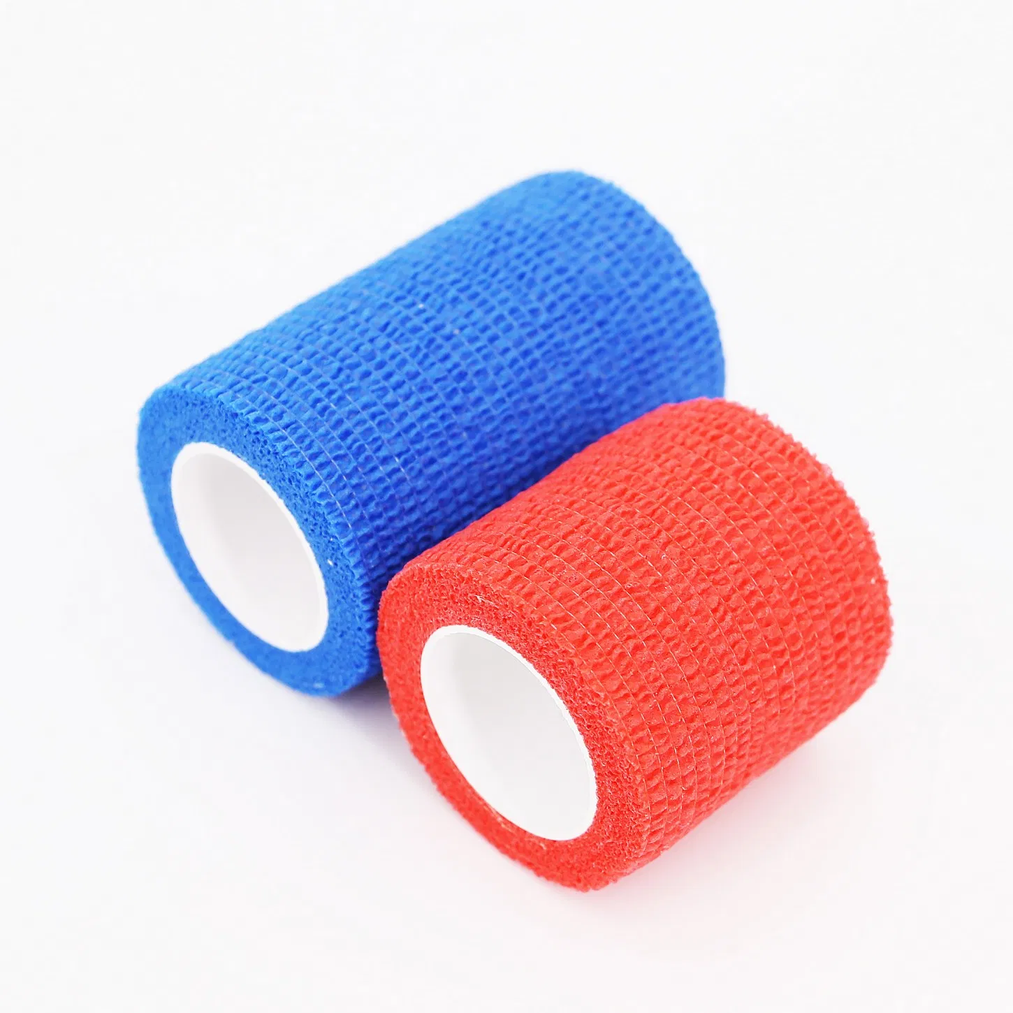 Medical Sports Latex Free 100% Cotton Spandex Elastic Pattern Printed Cohesive Self-Adhesive Bandage