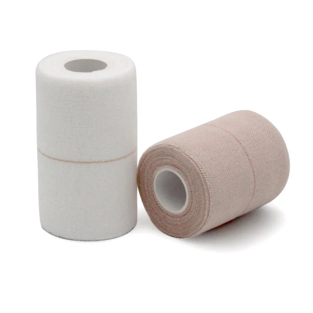 HD344 Heavy Cotton Fabric Strong Adhesive Breathable Elastic Adhesive Bandage Eab