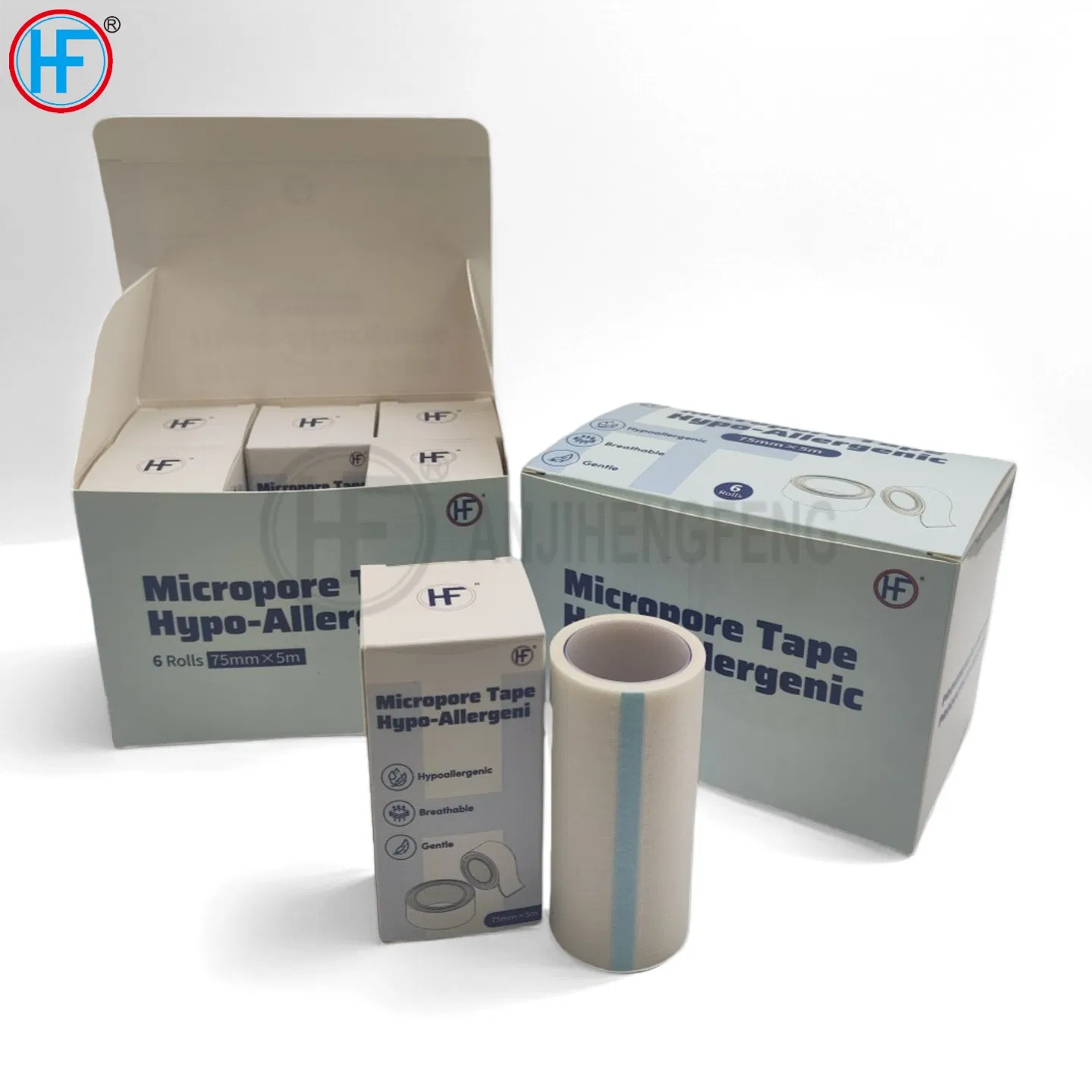 Medical Adhesive Surgical Microporous Tape Non Woven Paper Tape