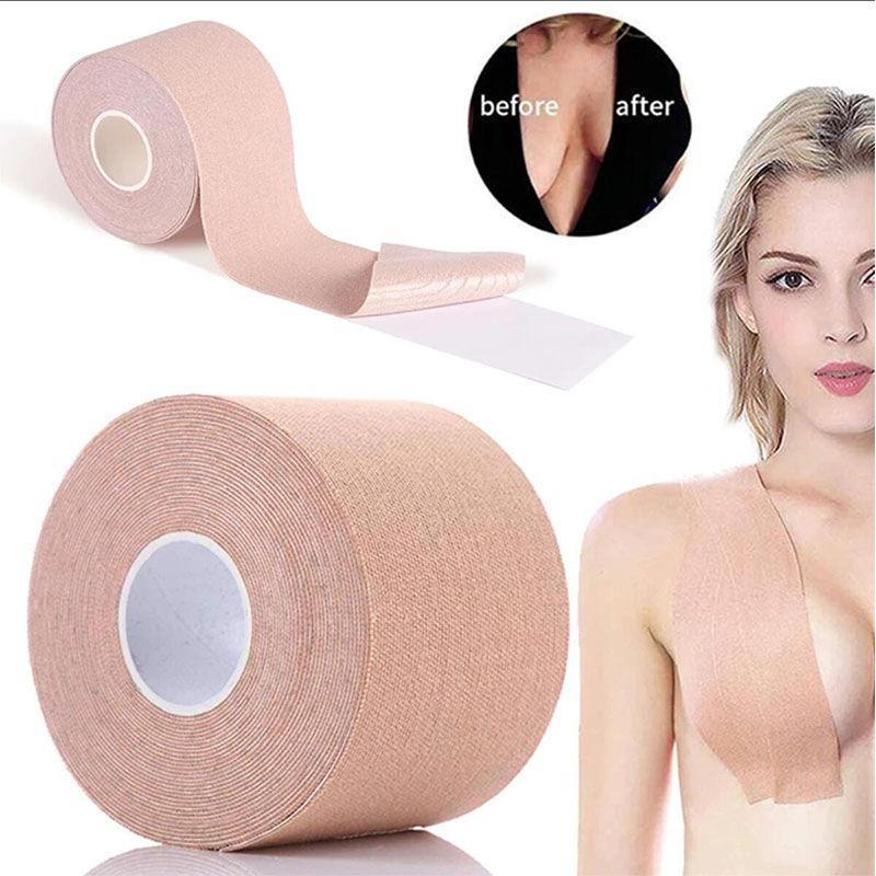Strong Elasticity 5cm X 5m Kinesiology Muscle Tape Skin-Breathable Sports &amp; Exercise Training Boob Tape Medical Grade Tape