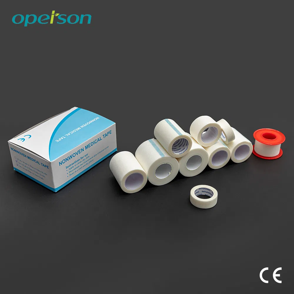High Tensile Strength Various Specifications Nonwoven Fixed Needle Adhesive Paper Medical Tape