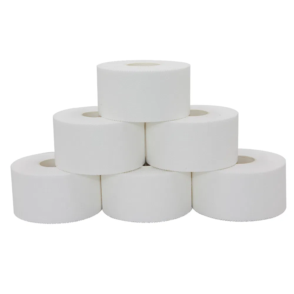 Hot Sale 3.8cmx13.7m Colored Cotton Sports Adhesive Athletic Tape Rigid Strapping Finger Tape for Weightlifting Trainers Bjj