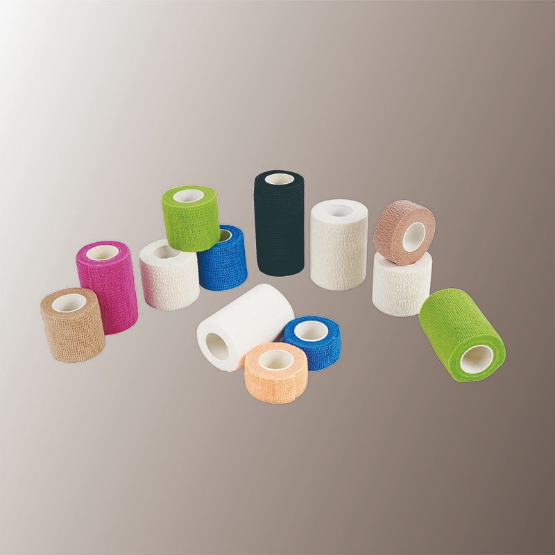 Wholesale Breathable Medical Cotton Eab Elastic Seelf-Adhesive Medical Bandage