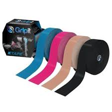 Sports Safety Therapy Muscle Physiotherapy Orthopedics Support Cotton Blue Color Kinesiology Tape