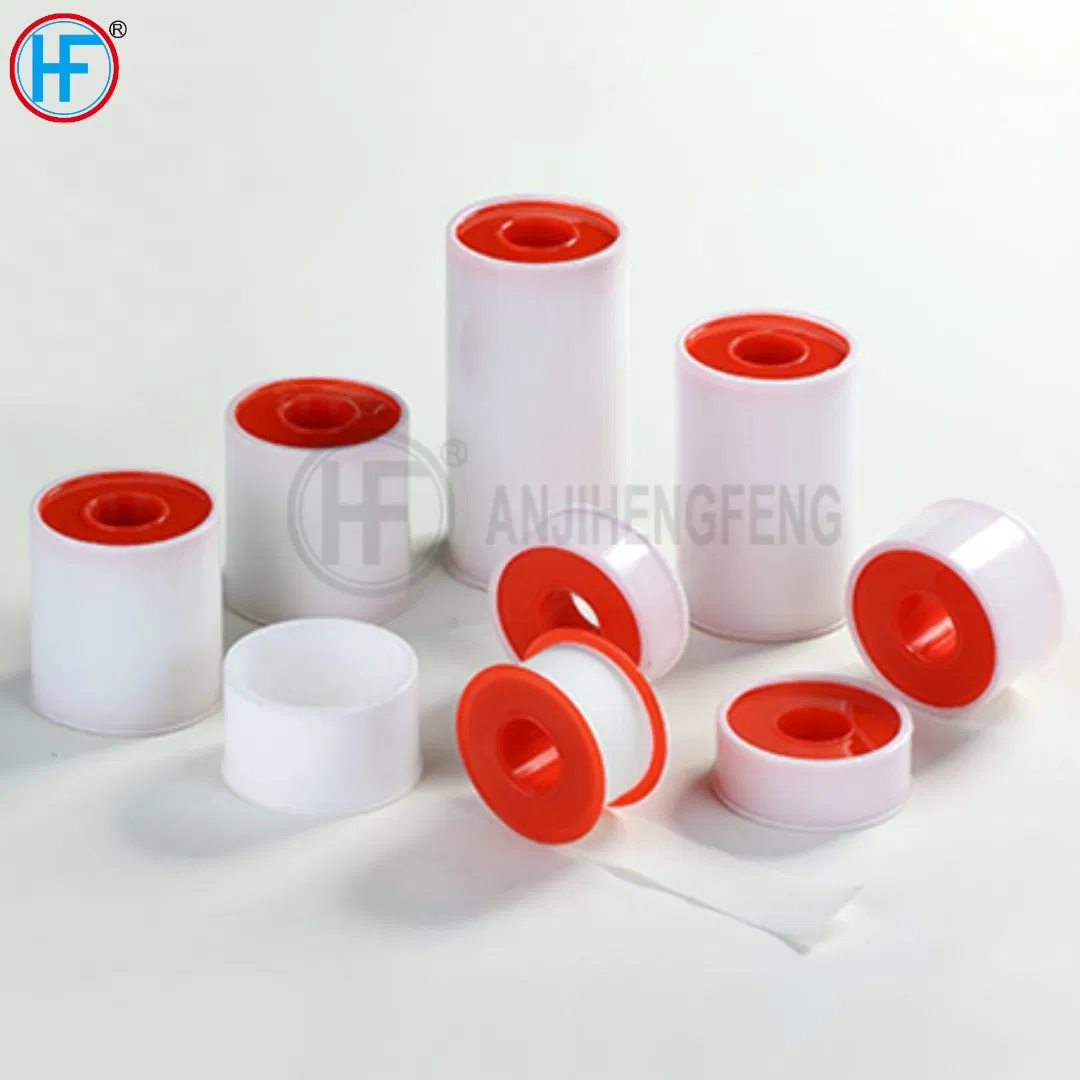 Manufacturer Factory Hypoallergenic Transparent Perforated CE ISO FDA Surgical Adhesive Medical Tape Silk Tape