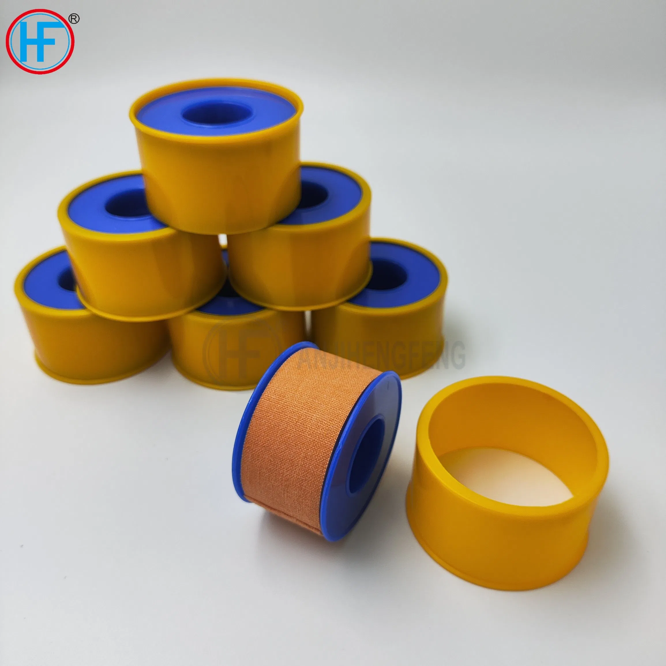 Medical Supply Breathable Disposable Cotton Adhesive Zinc Oxide Plaster Tape Sport Tape