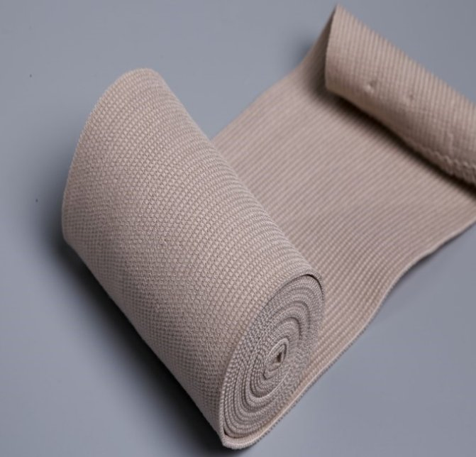 Medical Disposable Skin Color Cohesive High Elastic Bandage for Wound Care