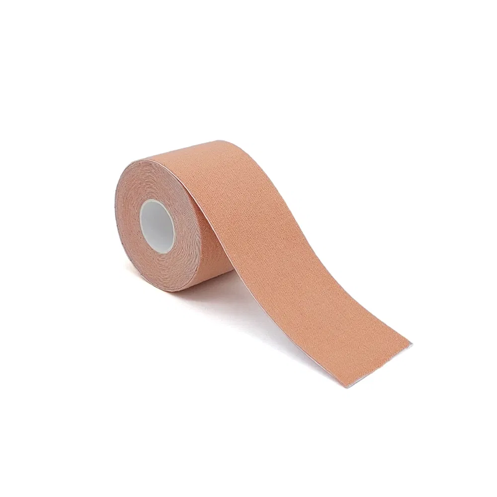 5cm*5m Custom Kinesiology Tape Water Resistant 95% Cotton 5% Spandex Athletic Sports Muscle Tape OEM Bulk Roll Kinesiotape