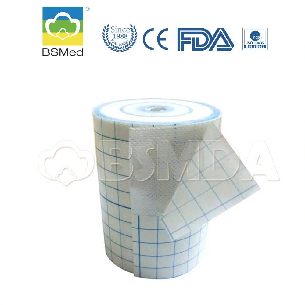 Disposable Medical Sterile Adhesive Spunlaced Non-Woven Wound Dressing Roll Tape