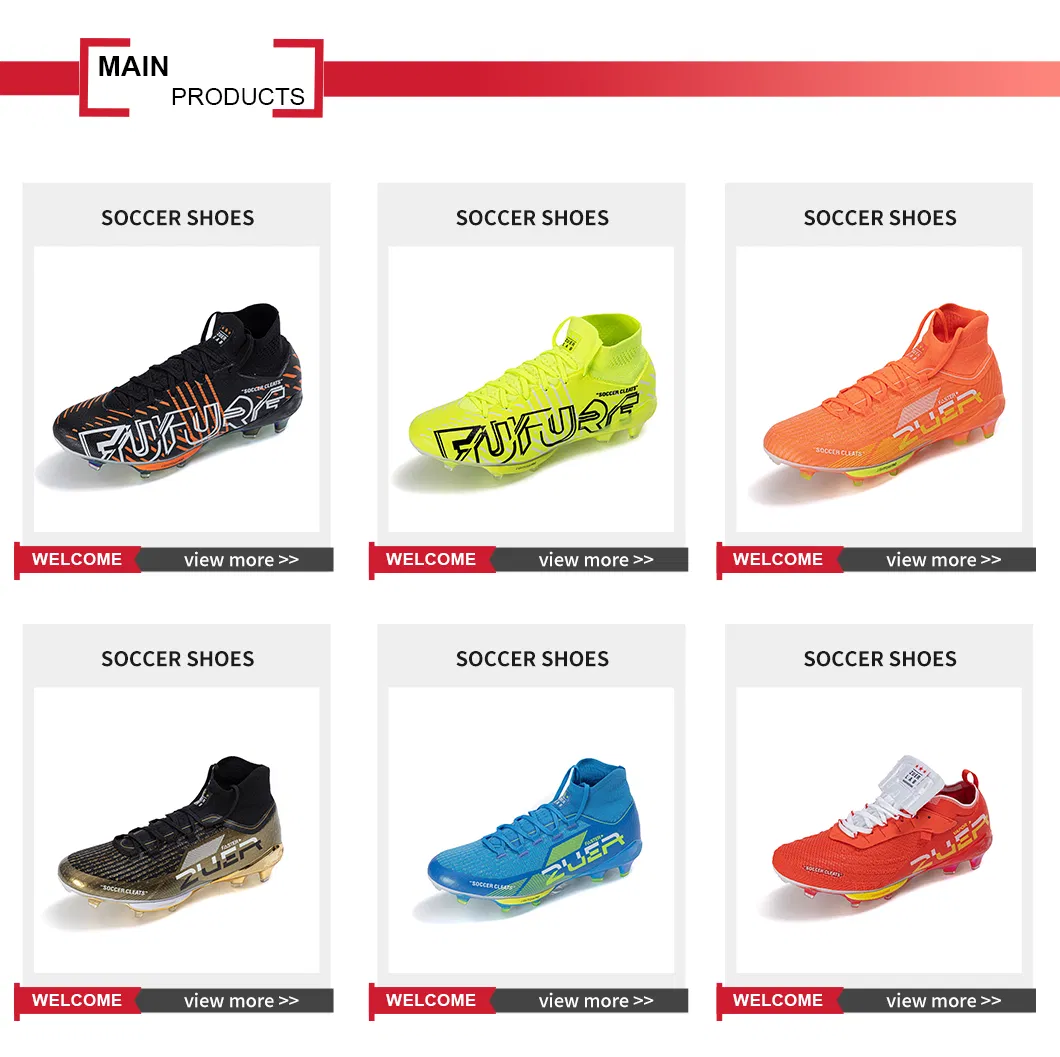 Breathable Mesh Soccer Shoes