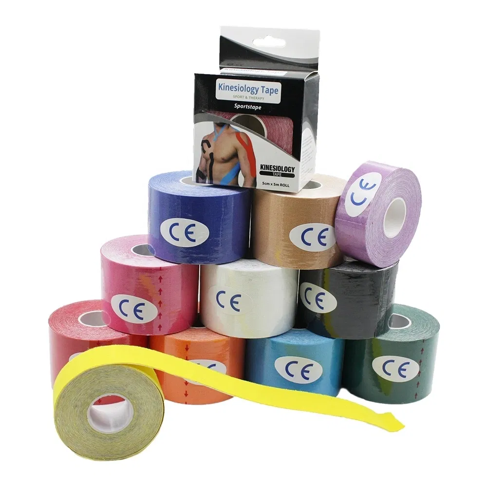 Factory Water Resistant Therapeutic Sports Precut Kinesiology Tape