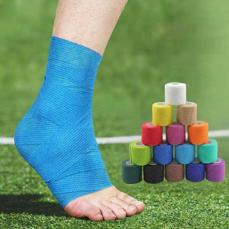 Chain Stores Certified Supplier Cohesive Bandage with High Elastic