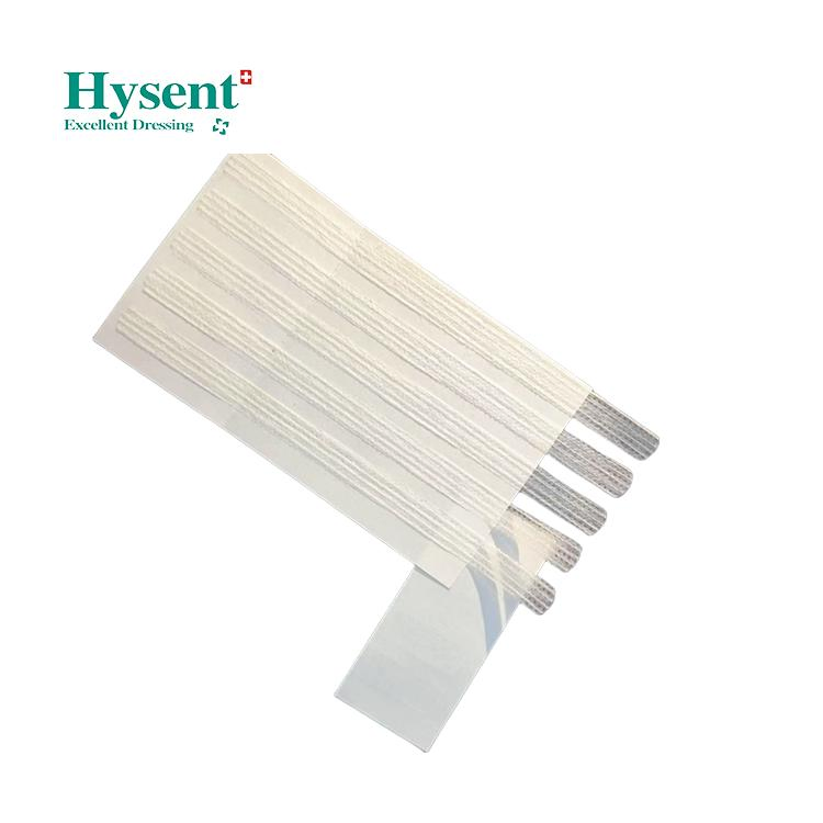 6*75mm/3 S Trips Wound Skin Closure Steri-Strip Adhesive Tape Sterile Skin Closure Tape Less Posting Medical Adhesive Tape