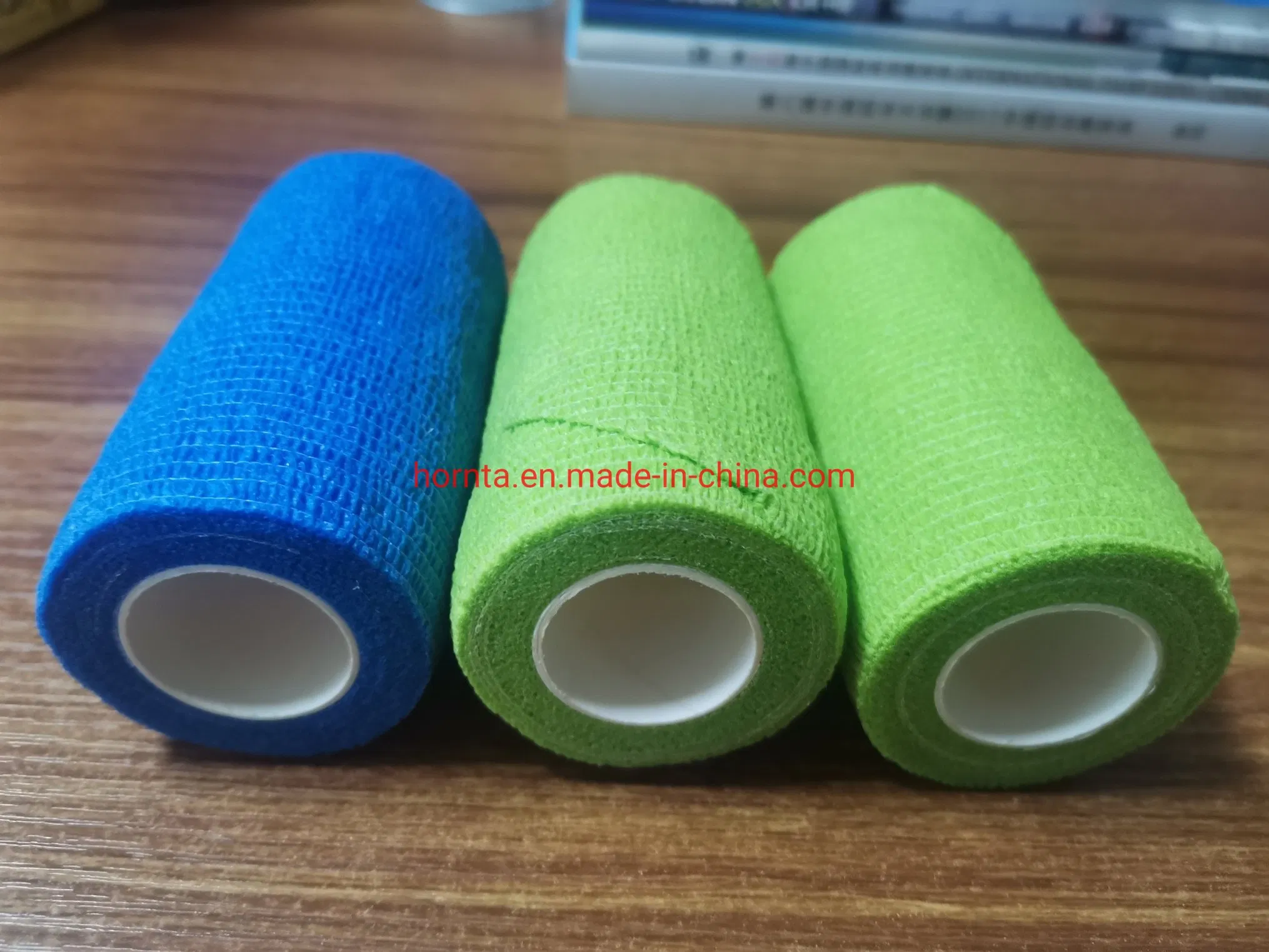 Vet Wrap Compression Self-Adhesive Elastic Cohesive Bandage for Farm
